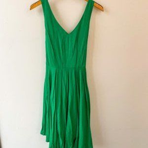 ModCloth NWT Green Pleated Dress | M